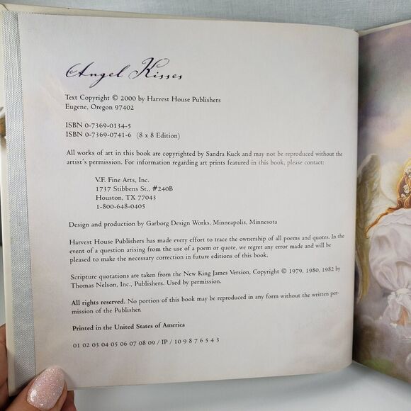 Angel Kisses Little Touches of Heaven 2000 By Harvest House Publishers - Picture 10 of 12